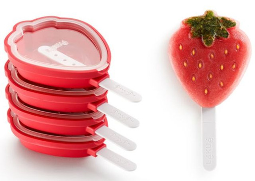 Zestaw 4 sztuk foremek do lodów Lolly LEKUE