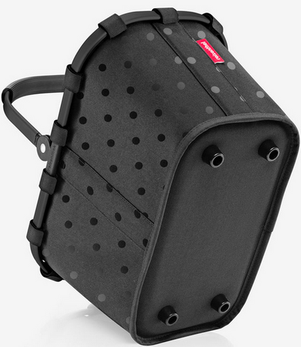 Koszyk carrybag XS frame glossy dots black REISENTHEL