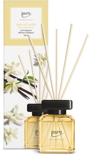 Dyfuzor 100ml Soft Vanilla ESSENTIALS ipuro