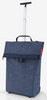 Wózek trolley M herringbone dark blue REISENTHEL
