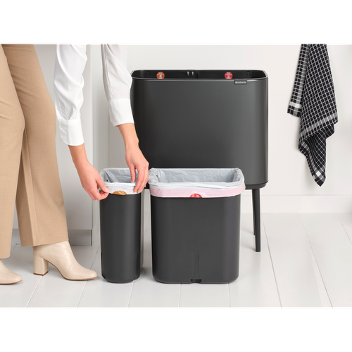 Kosz BO Touch Bin 11+23l Confident Grey BRABANTIA