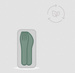 Sztućce podróżne Pocket Color green forest MONBENTO