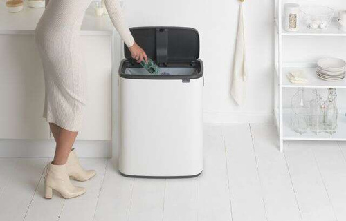 Kosz Bo Touch Bin 60 l biały BRABANTIA