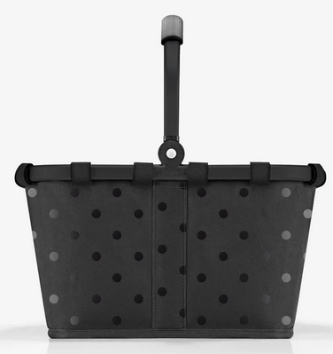 Koszyk carrybag XS frame glossy dots black REISENTHEL