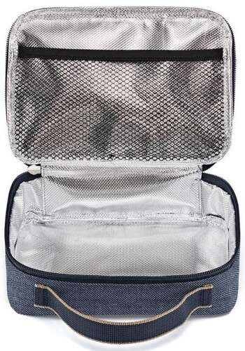 Torba thermocase herringbone dark blue REISENTHEL