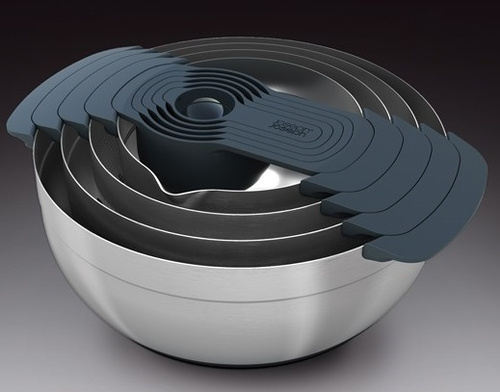 Zestaw misek i miarek Nest™ 9 Stainless-steel JOSEPH JOSEPH