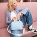 Torba coolerbag to-go twist powder blue REISENTHEL
