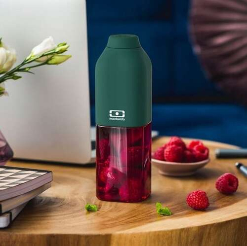 Butelka 500ml Positive Green Dark MONBENTO