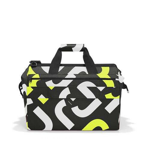 Torba allrounder L pocket signature bold yellow REISENTHEL