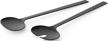 Łyżki do sałaty 32cm Lenora czarne ZACK