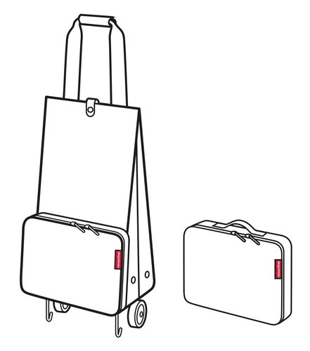 Wózek foldabletrolley black REISENTHEL