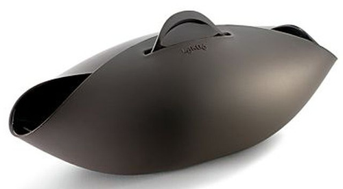 Forma do wyrabiania i pieczenia chleba L silikonowa brązowa LEKUE