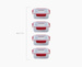 Zestaw pojemników Nest™ Lock 1,1L (4 szt.) JOSEPH JOSEPH