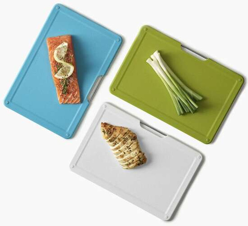 Zestaw 3 desek do krojenia podszafkowych Folio™ Slim JOSEPH JOSEPH