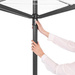 Suszarka ogrodowa Lift-O-Matic 50m (mocowanie do gruntu) Antracyt BRABANTIA