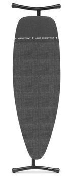Deska do prasowania rozmiar D (135x45 cm) prosta rama Denim Black BRABANTIA