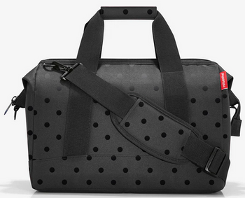 Torba allrounder M glossy dots black REISENTHEL