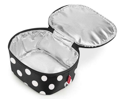 Torba coolerbag S pocket dots white REISENTHEL