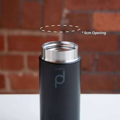 Termos 200ml mini-cap PIONEER czarny