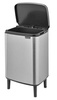 Kosz 12l Bo Hi Matt Steel Fingerprint Proof BRABANTIA