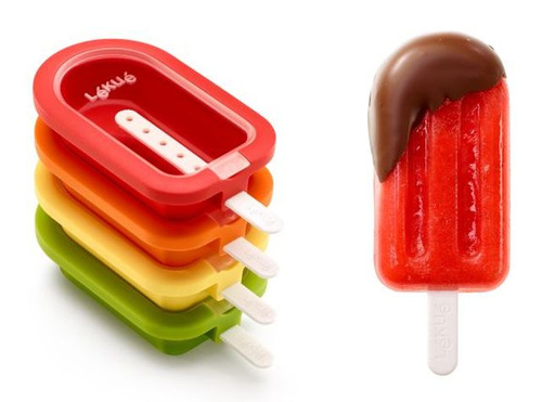 Zestaw 4 foremek do lodów M Ice Lolly Moulds LEKUE