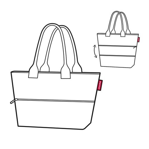 Torba shopper e1 op-art REISENTHEL