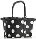 Koszyk carrybag XS frame dots white REISENTHEL