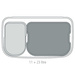 Kosz BO Touch Bin 11-23l platynowy BRABANTIA