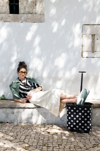 Wózek carrycruiser frame dots white REISENTHEL