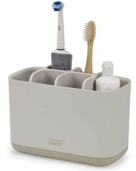Pojemnik na szczoteczki L EasyStore™ ecru JOSEPH & JOSEPH