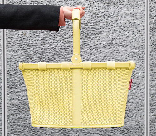 Koszyk carrybag mesh lemon REISENTHEL
