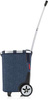 Wózek carrycruiser herringbone dark blue REISENTHEL