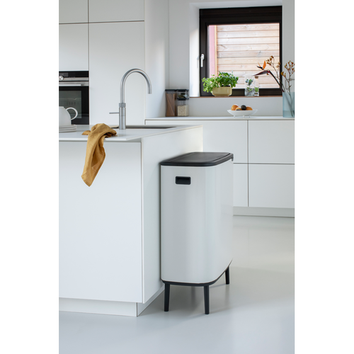 Kosz Bo Touch Bin Hi 2x30 l biały BRABANTIA