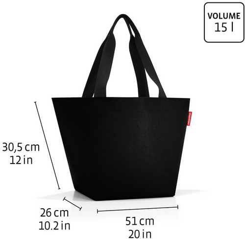 Torba shopper M herringbone mokka REISENTHEL