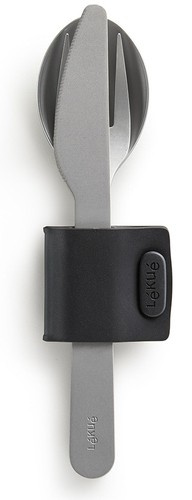 Zestaw sztućców To Go silver LEKUE