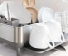 Suszarka do naczyń steel frame dishrack biała SIMPLEHUMAN