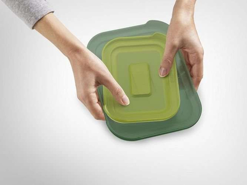 Zestaw 4 szklanych pojemników Nest Glass JOSEPH JOSEPH