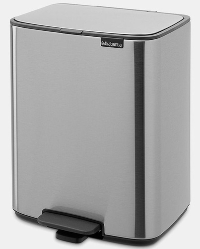 Kosz pedałowy 12l Bo Matt Steel FPP BRABANTIA