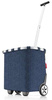 Wózek carrycruiser herringbone dark blue REISENTHEL
