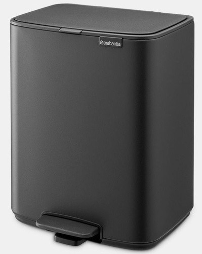 Kosz pedałowy 12l Bo Mineral Infinite Grey BRABANTIA