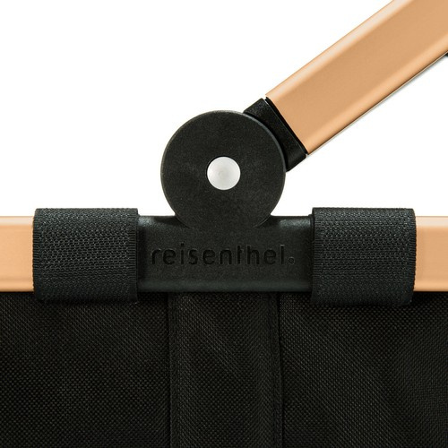 Koszyk carrybag frame gold/black REISENTHEL 