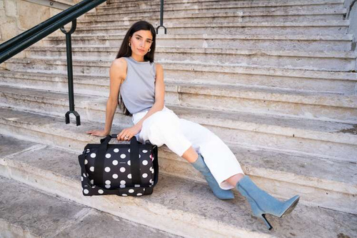 Torba allrounder M dots white REISENTHEL