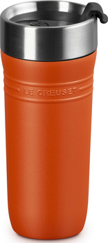 Kubek termiczny 350 ml On The Go płomienny LE CREUSET