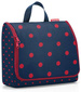 Kosmetyczka TOILETBAG XL mixed dots red REISENTHEL
