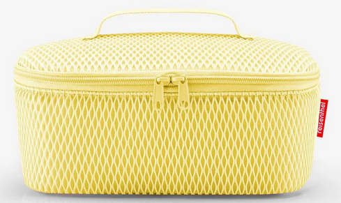 Coolerbag M pocket mesh lemon REISENTHEL