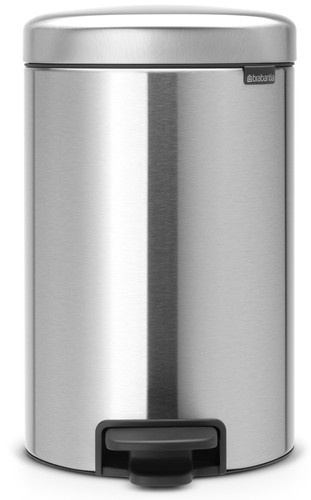 Kosz pedałowy NewIcon 12l stal matowa FPP BRABANTIA