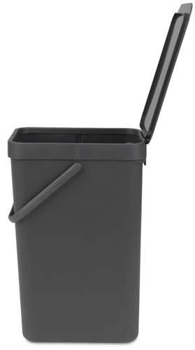 Kosz Sort & Go 16l Dark Grey BRABANTIA