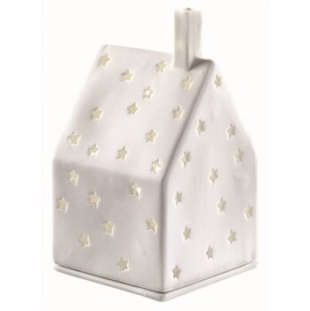 Lampion domek 10 cm gwiazdki RAEDER