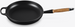 Patelnia żeliwna 28cm z drewnianym uchwytem czarna LE CREUSET