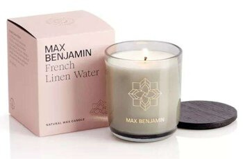 Świeca French Linen Water 210 g MAX BENJAMIN